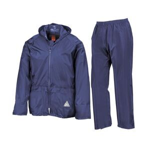 Result Unisex Adult Waterproof Jacket And Trousers Set / Royal Blue